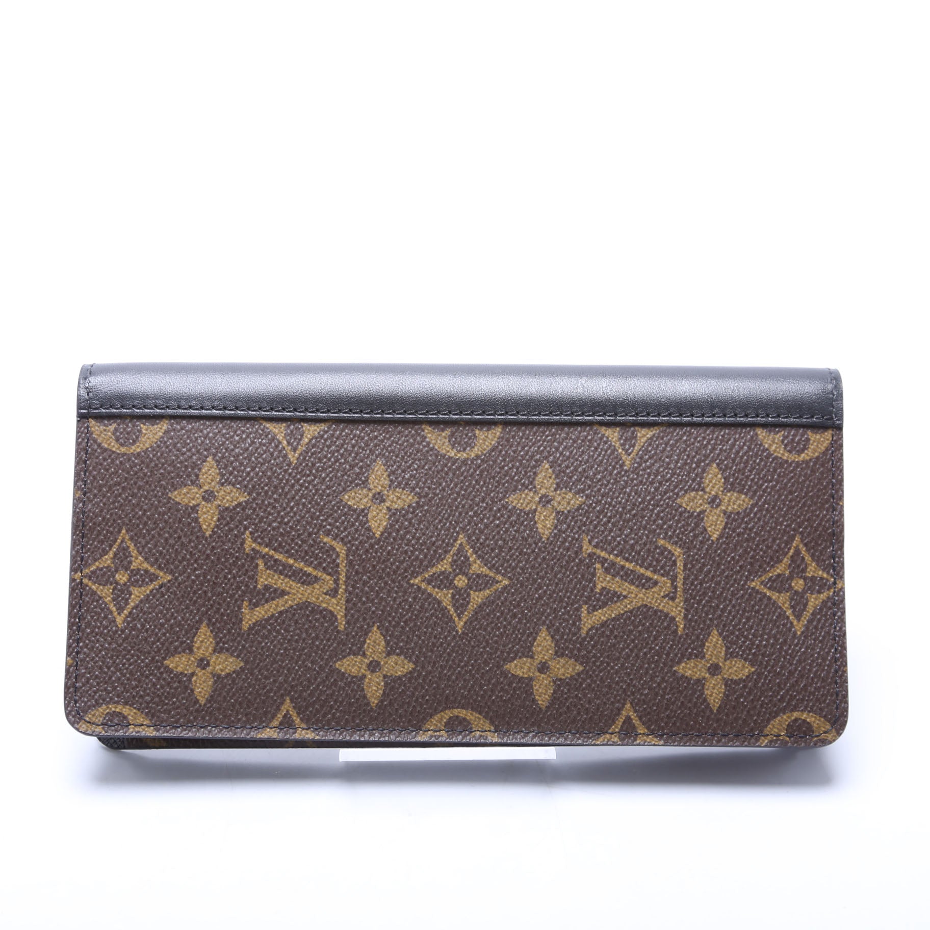 Brazza Wallet Macassar Monogram Black