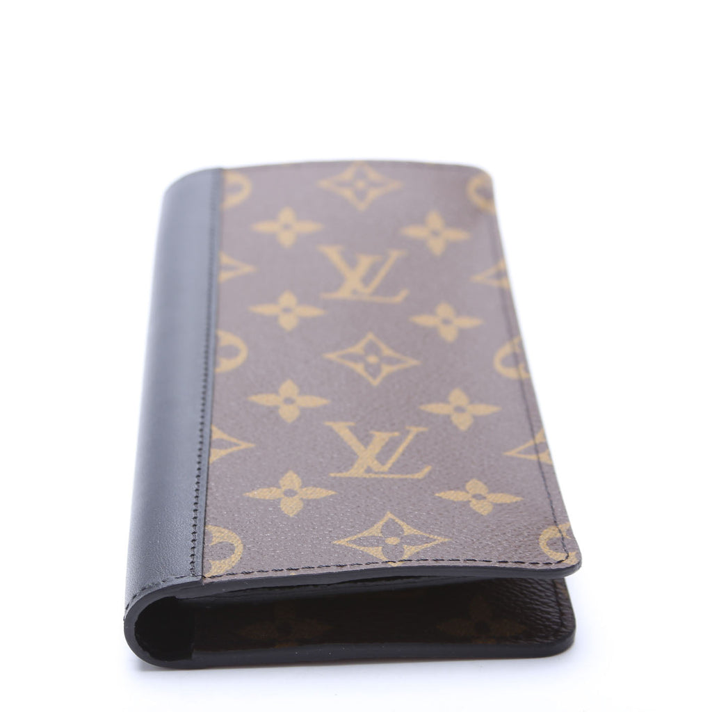 Brazza Wallet Macassar Monogram Black