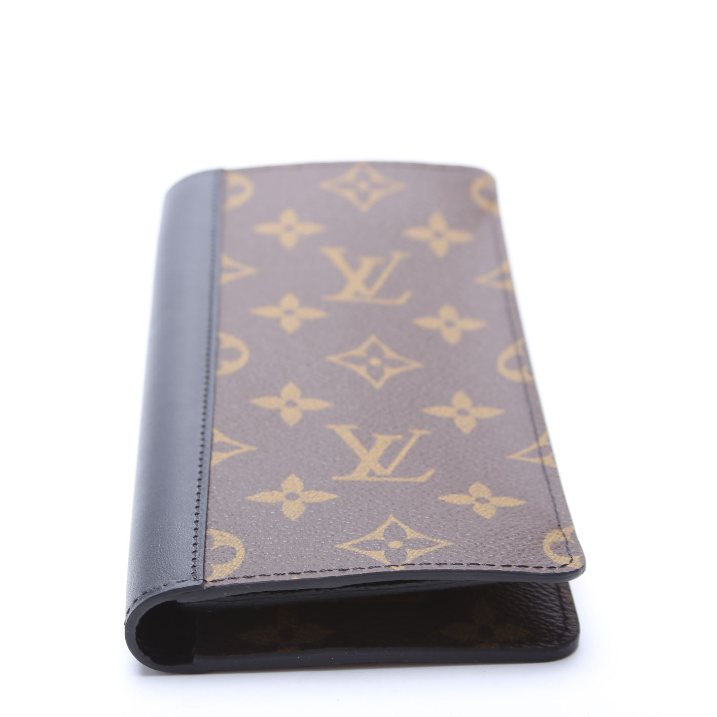 Brazza Wallet Macassar Monogram Black
