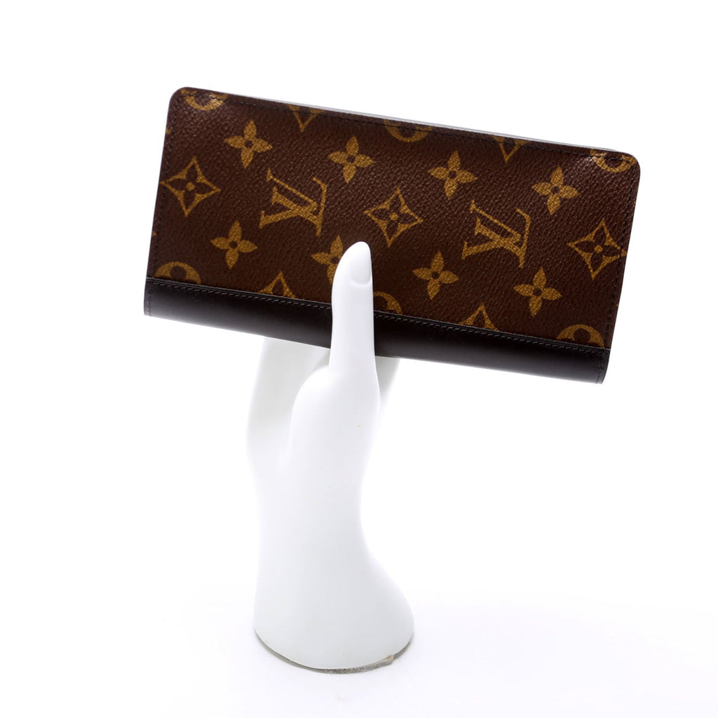 Brazza Wallet Macassar Monogram Black
