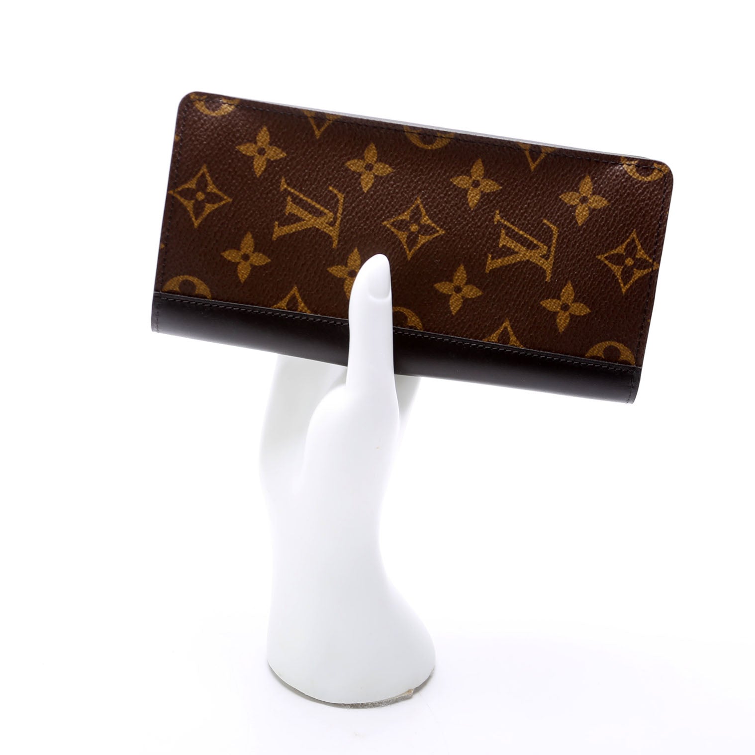 Brazza Wallet Macassar Monogram Black