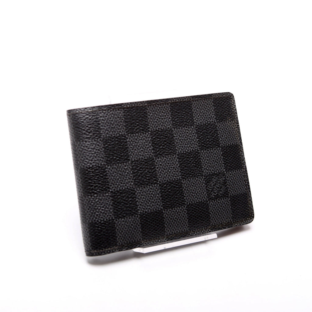 Mens Multiple Wallet Damier Graphite