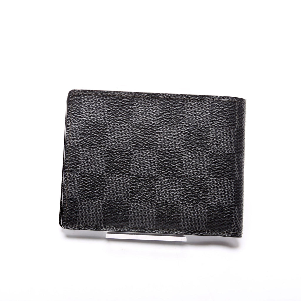 Mens Multiple Wallet Damier Graphite
