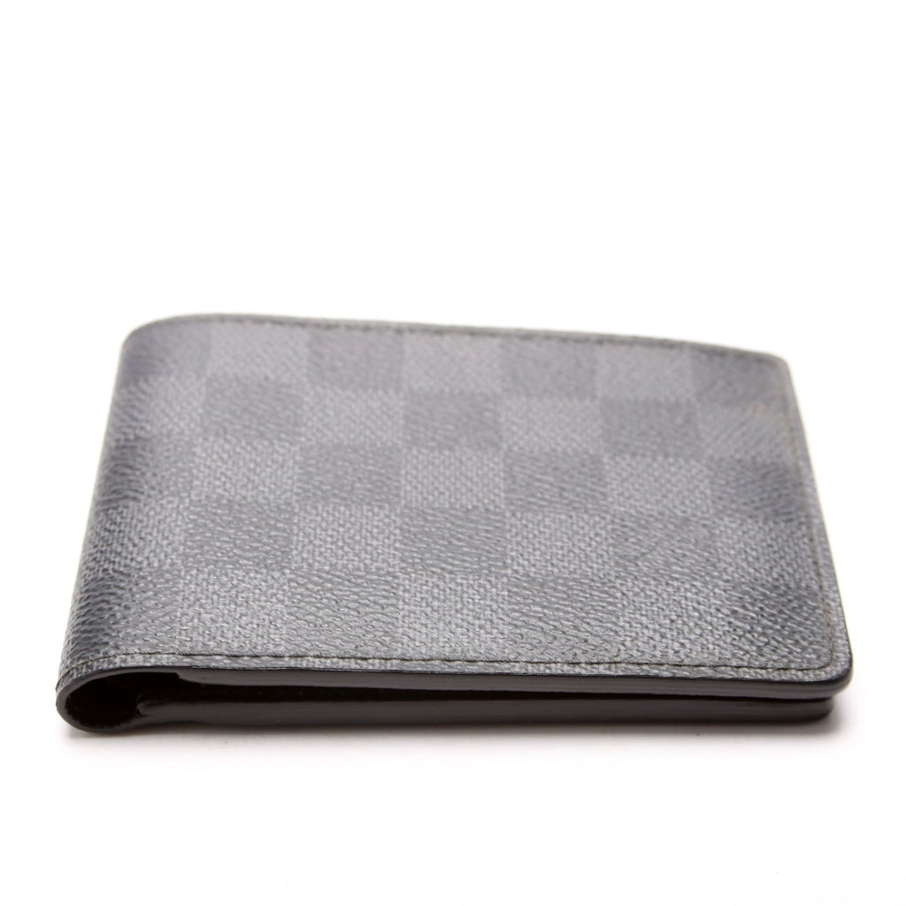 Mens Multiple Wallet Damier Graphite