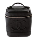 CC Vanity Case Small Caviar Draft