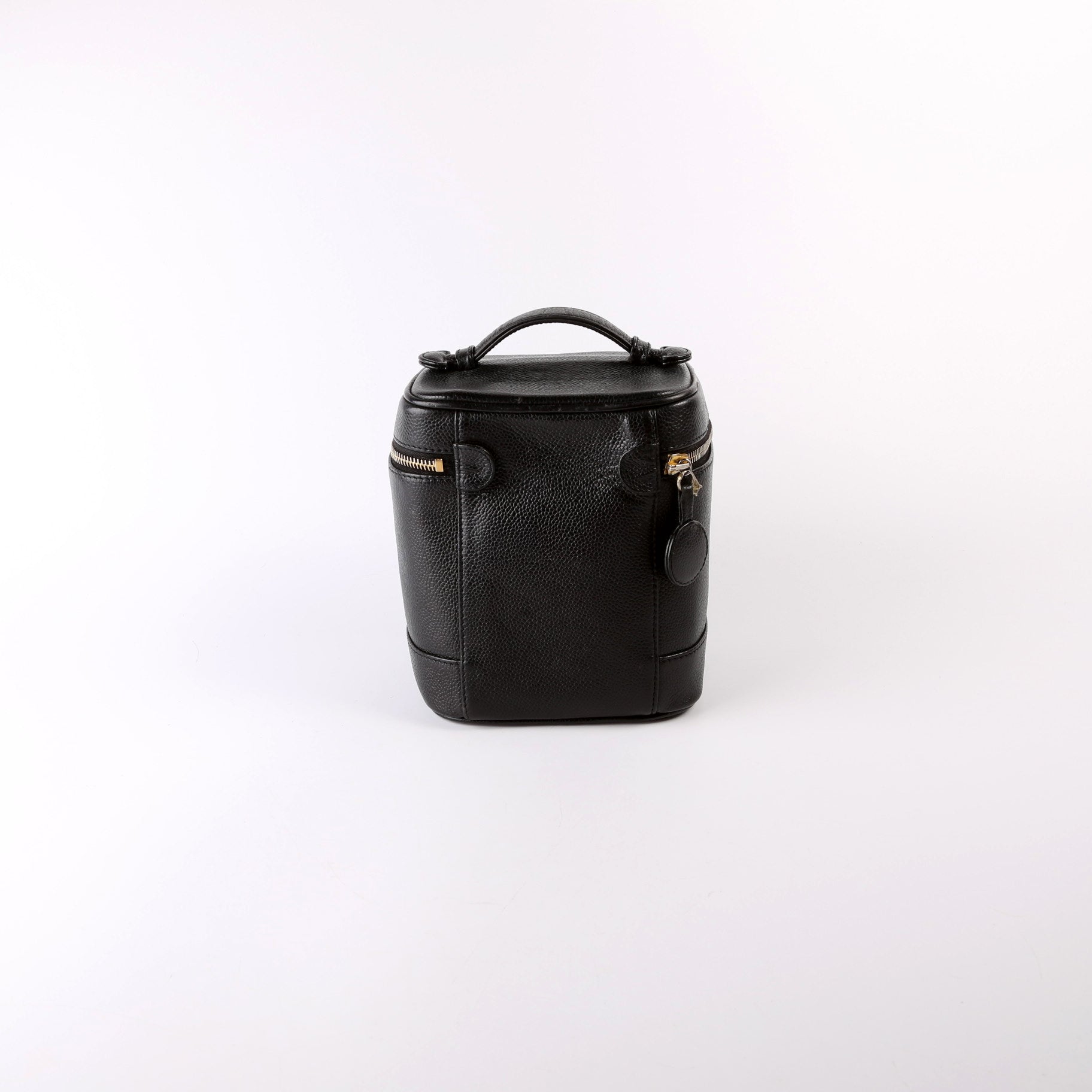 CC Vanity Case Small Caviar Draft