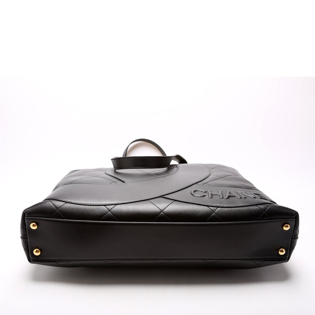 Club Monaco Tote Calfskin RFID Black