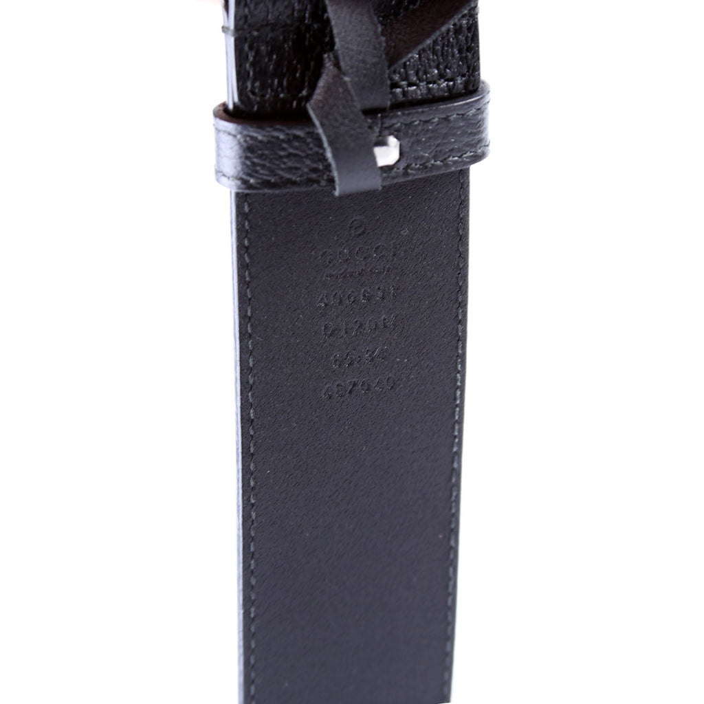 406831 GG Marmont Belt Size 85/34 Black