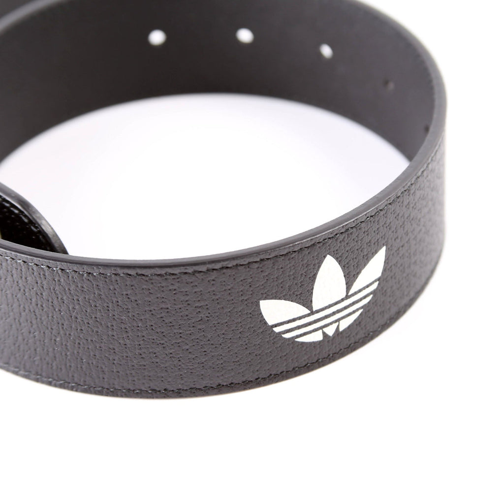 Gucci 406831 X Adidas GG Marmont Belt Size 85 Black/White