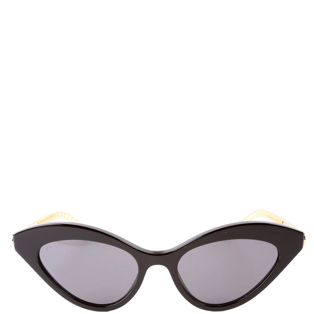 GG0978S Cat Eye With Chain Heart