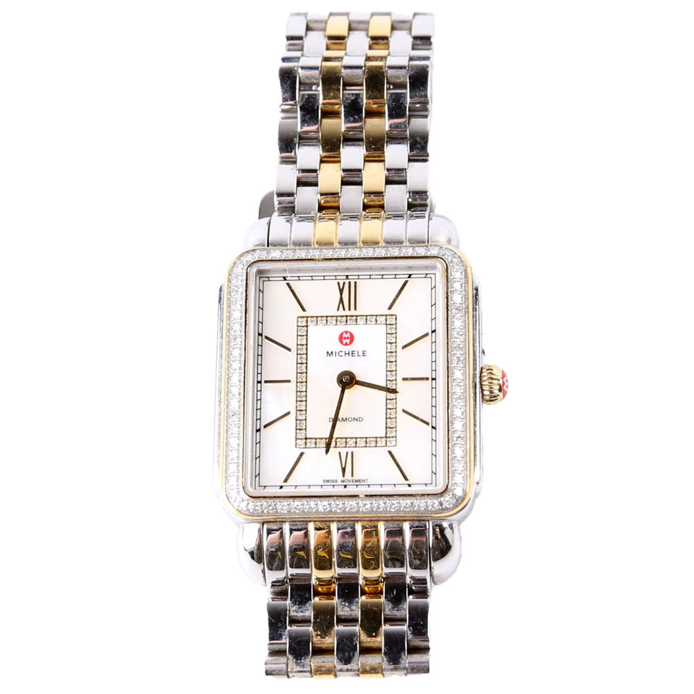 Deco II Two-Tone Watch with .51 CW Diamonds