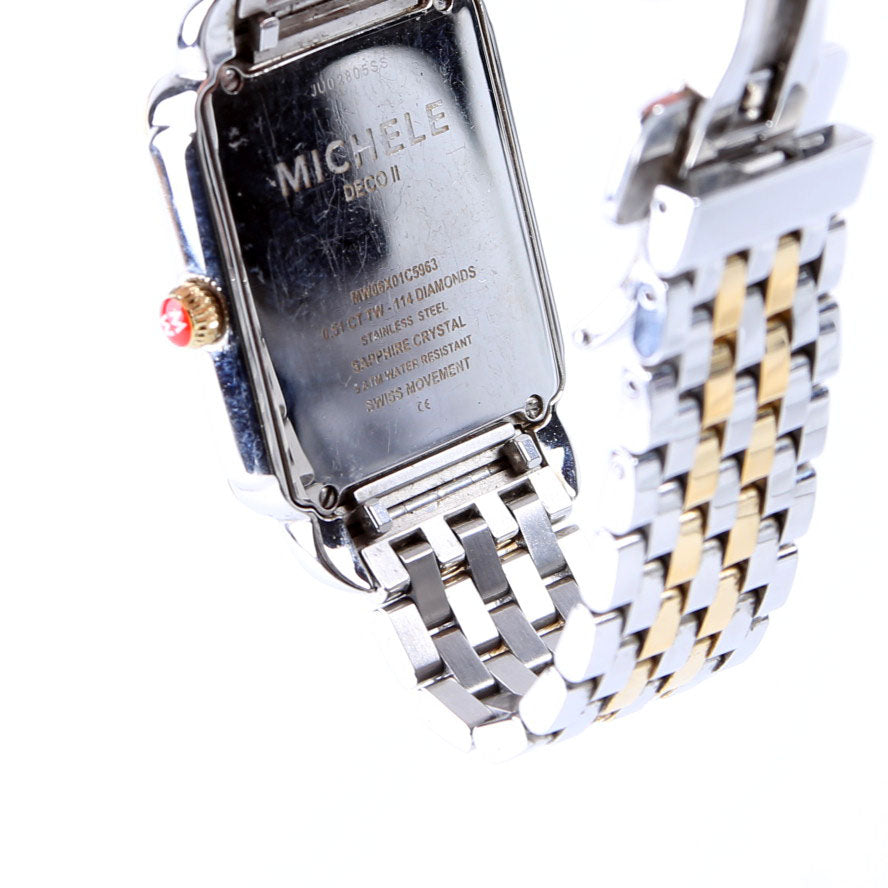 Deco II Two-Tone Watch with .51 CW Diamonds