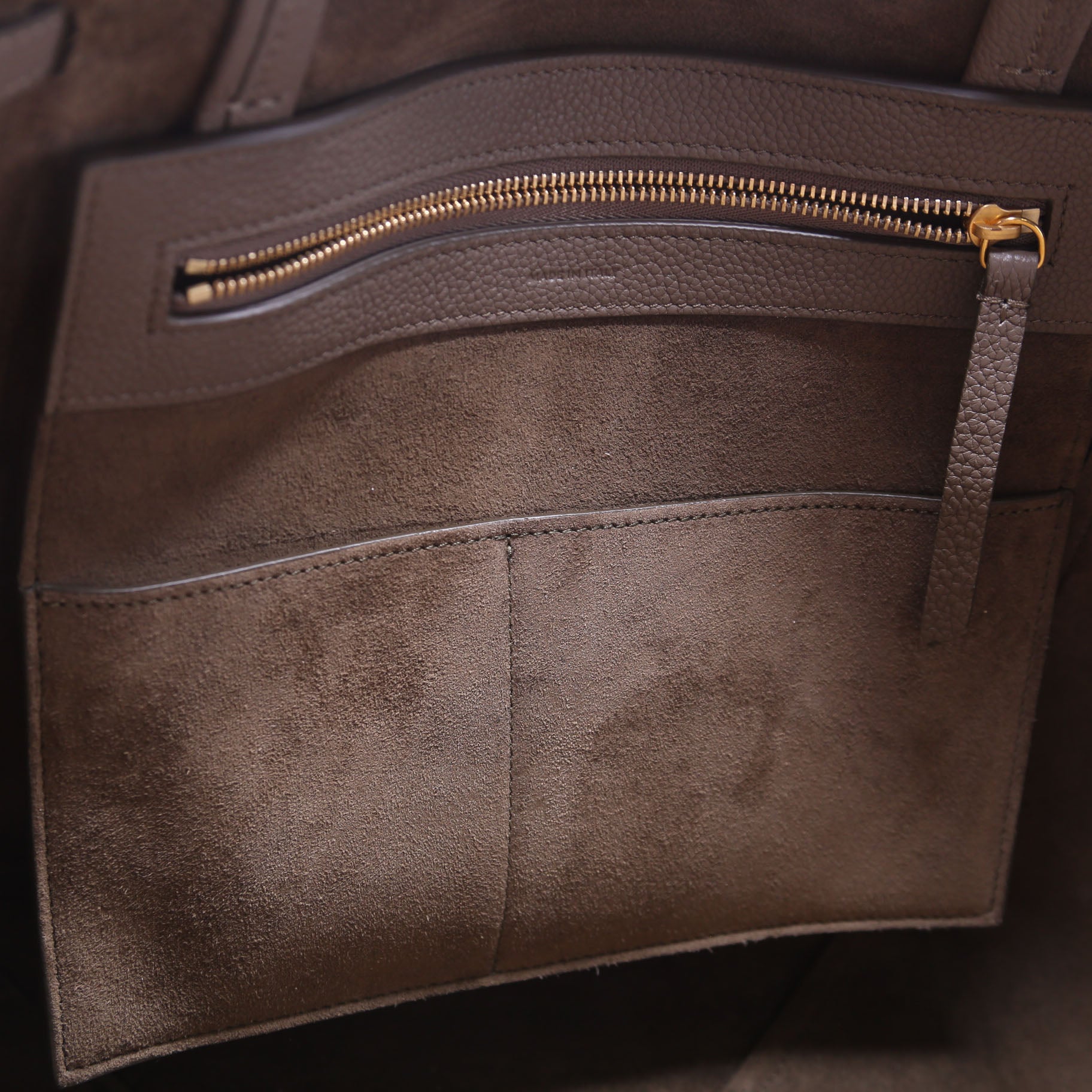 Cabas Phantom With Belt Small Grey