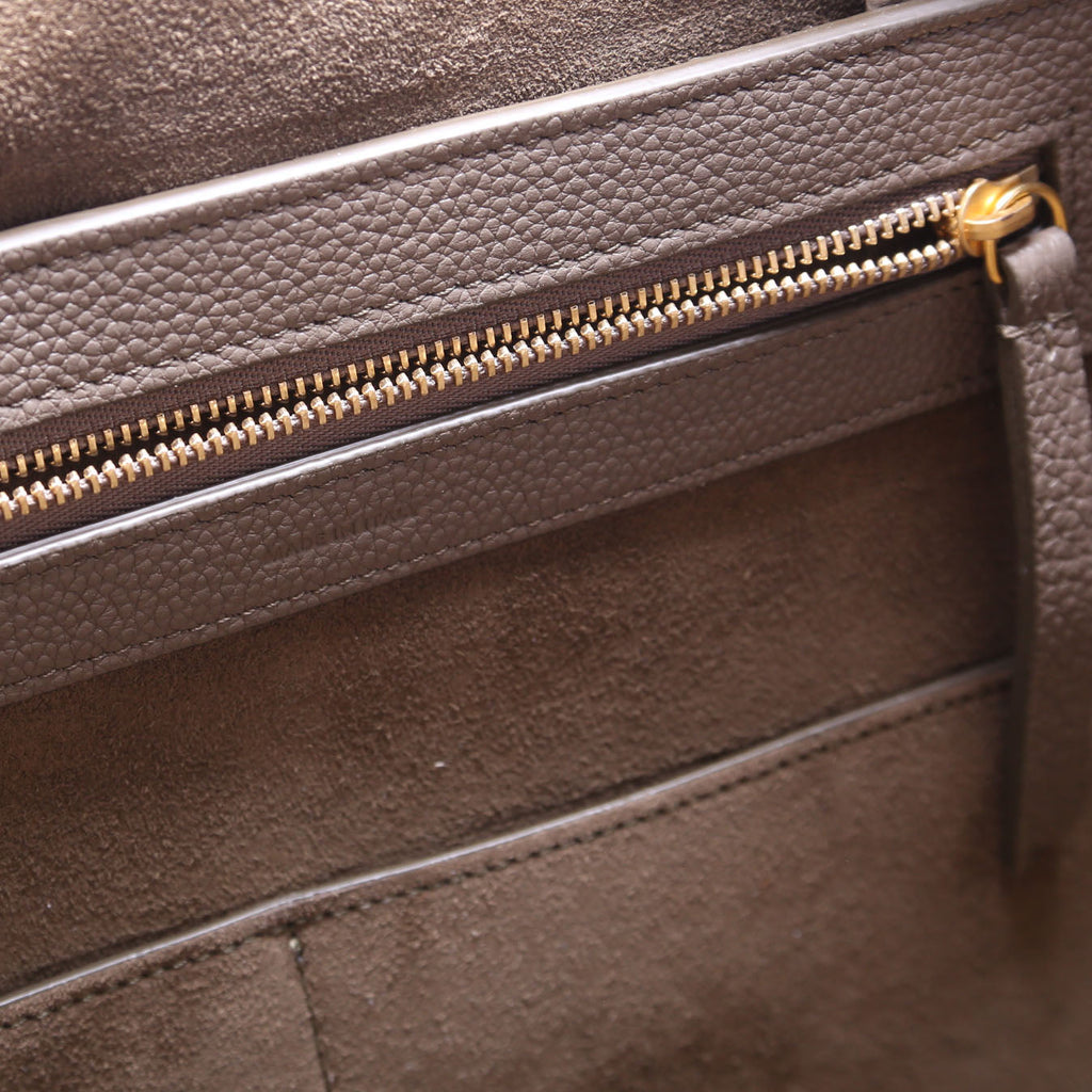 Cabas Phantom With Belt Small Grey