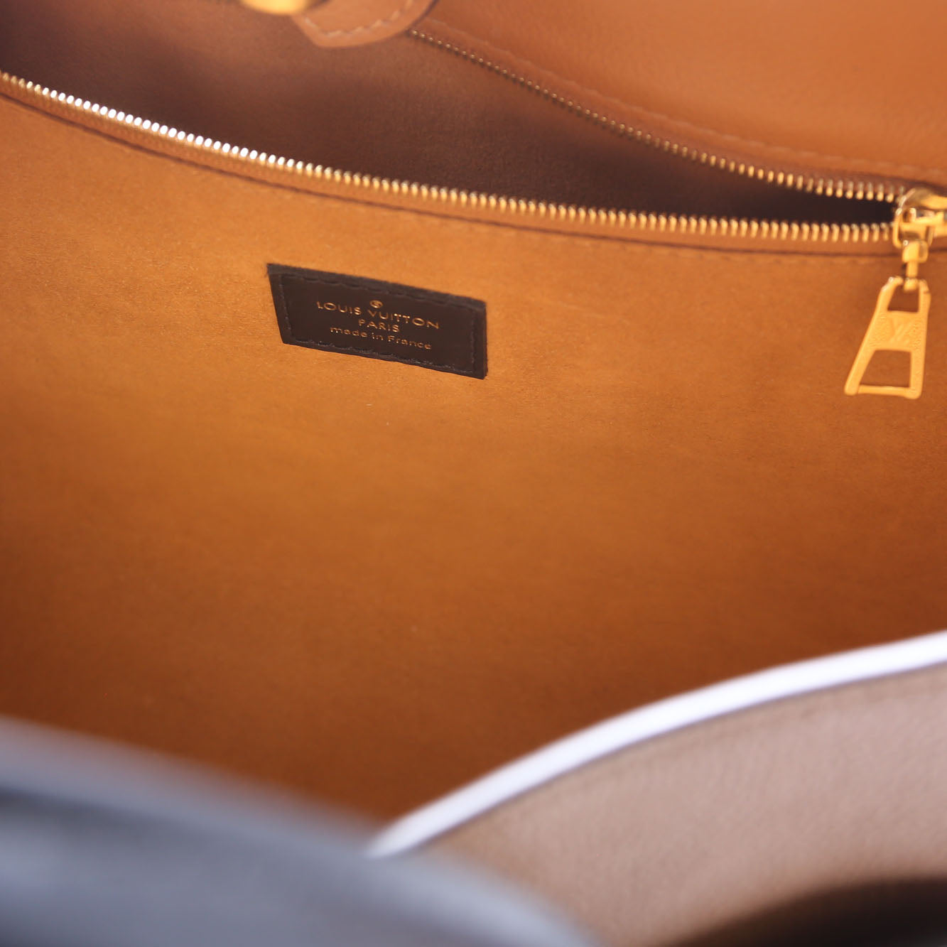 On My Side MM Calfskin/Monogram Black/Brown