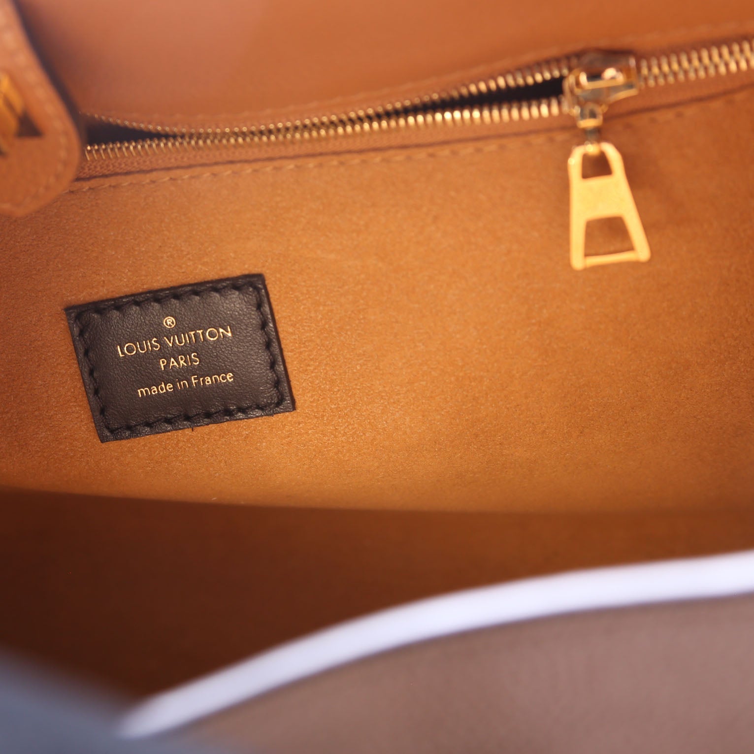 On My Side MM Calfskin/Monogram Black/Brown
