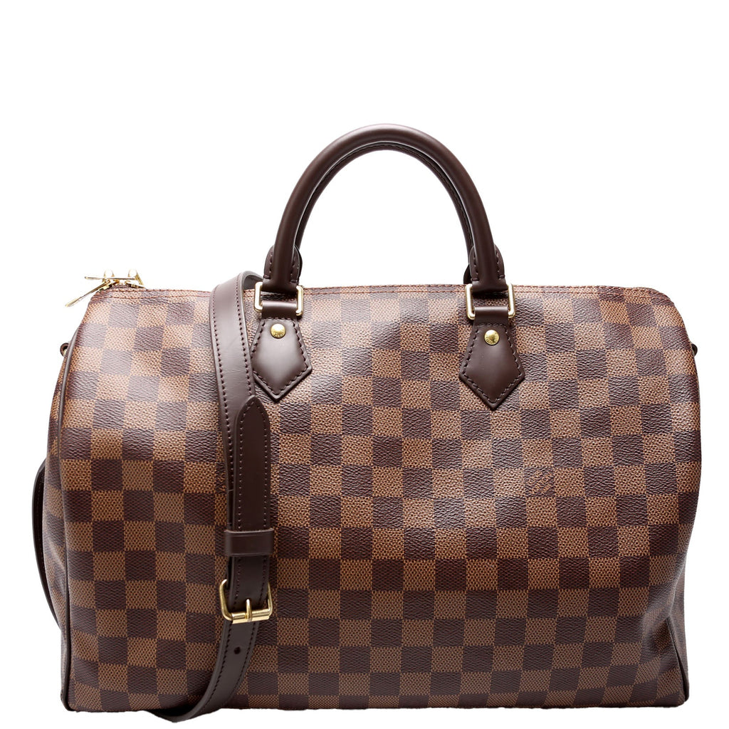 Speedy 35 Bandouliere Damier Ebene