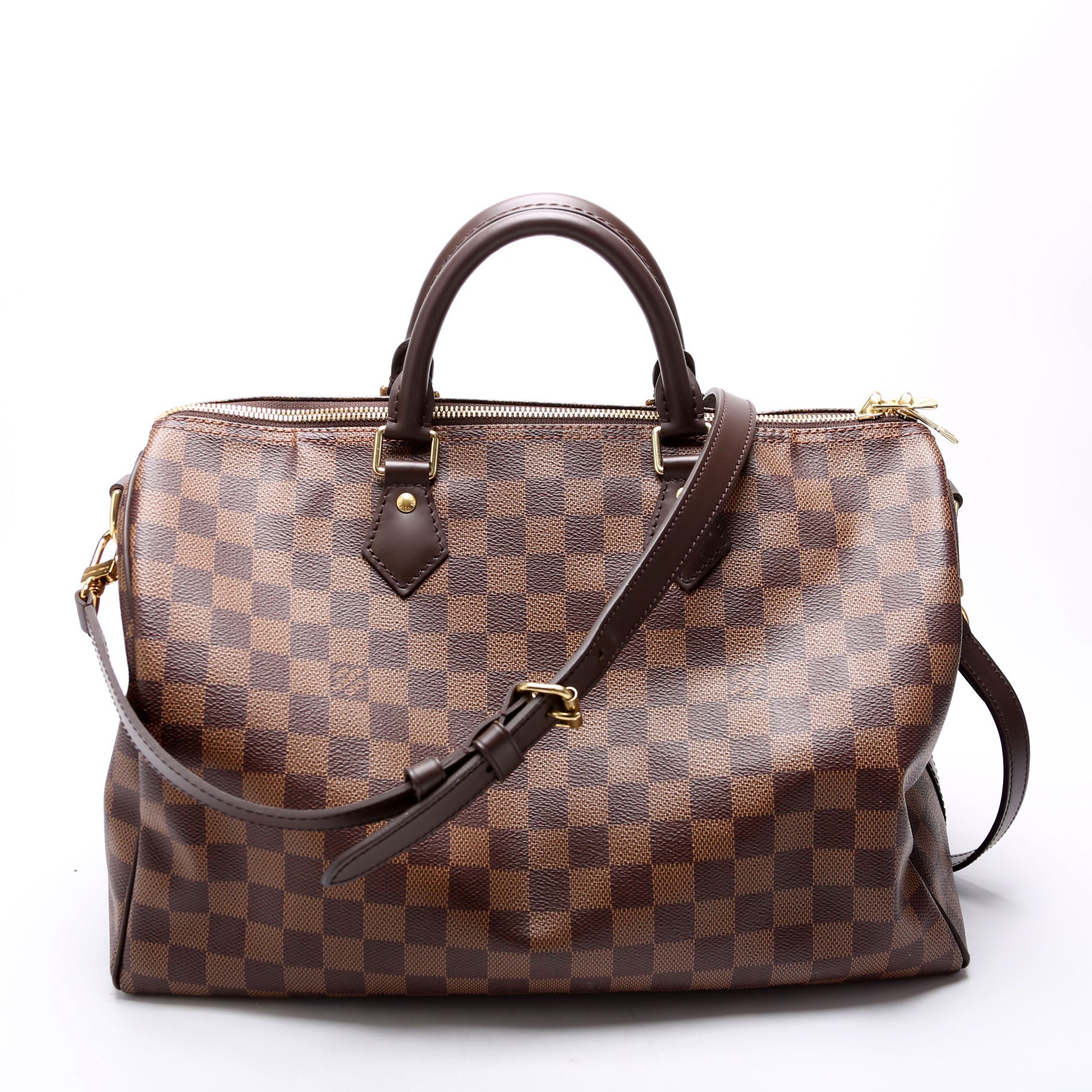 Speedy 35 Bandouliere Damier Ebene