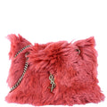 Kate Reversible Shearling Small Red