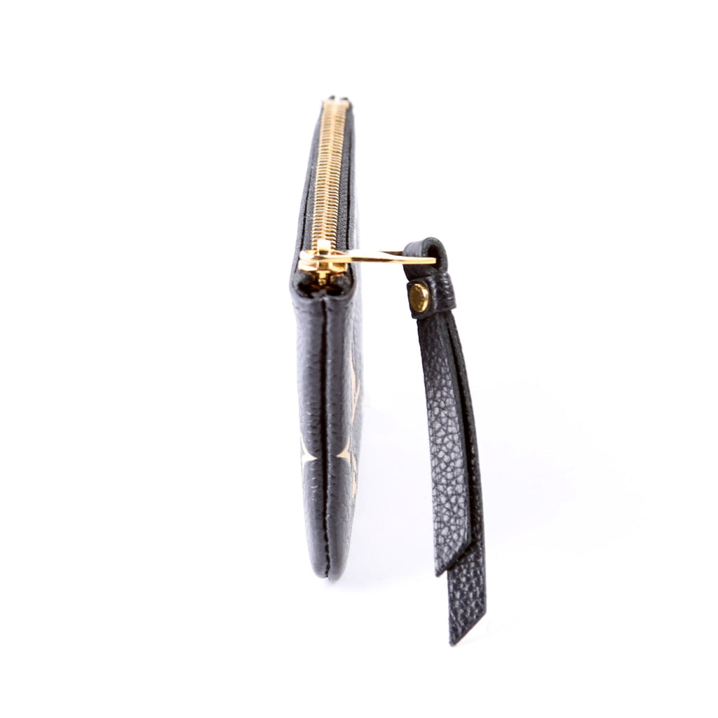Pochette Cles NM Bicolor Empreinte Black/Cream