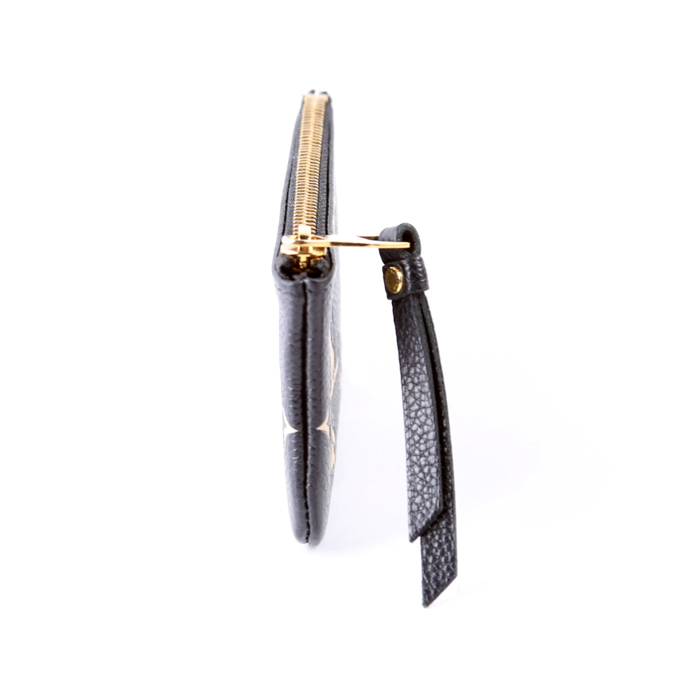 Pochette Cles NM Bicolor Empreinte Black/Cream
