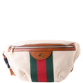 575082 Vintage Canvas Web Belt Bag