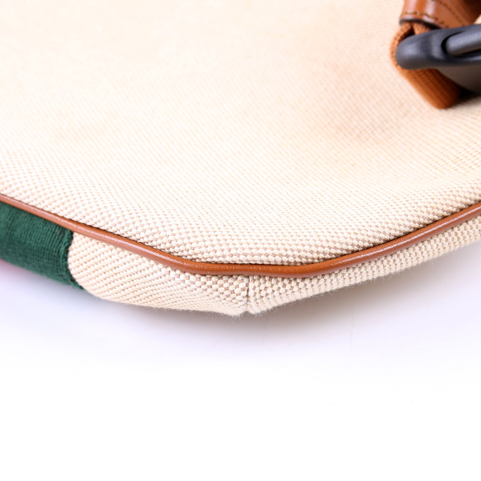 575082 Vintage Canvas Web Belt Bag
