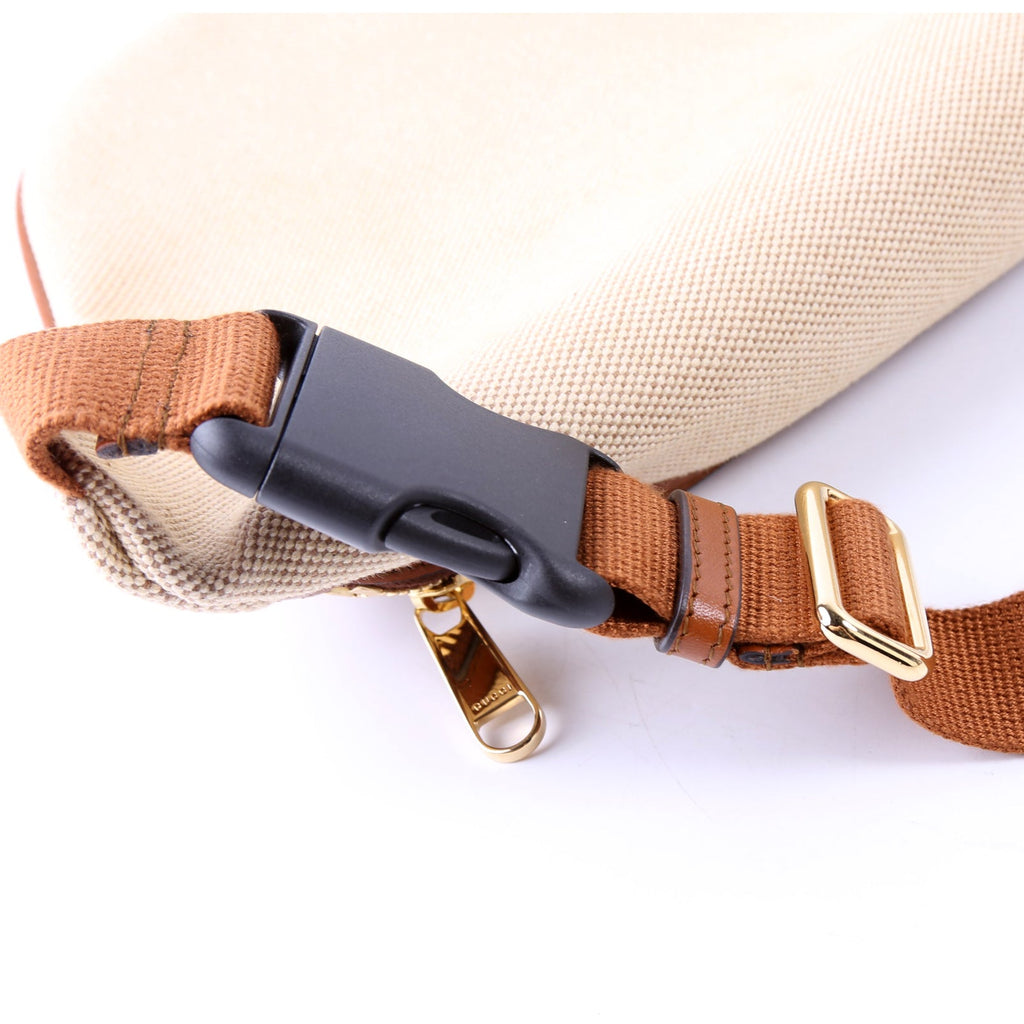 575082 Vintage Canvas Web Belt Bag