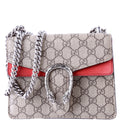 421970 Dionysus GG Shoulder Mini Red