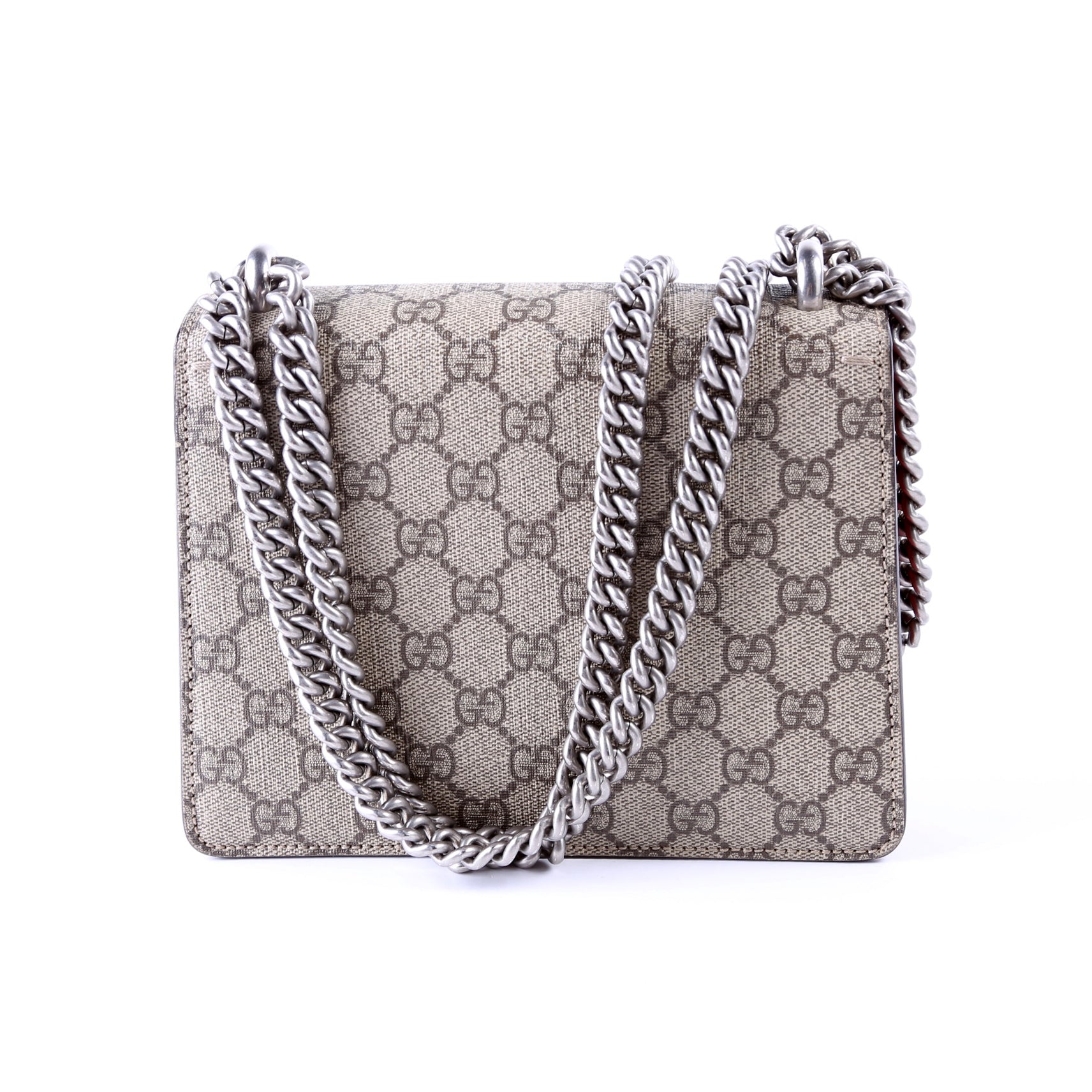421970 Dionysus GG Shoulder Mini Red