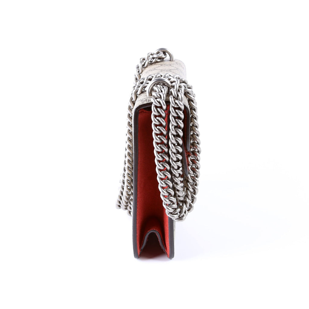 421970 Dionysus GG Shoulder Mini Red