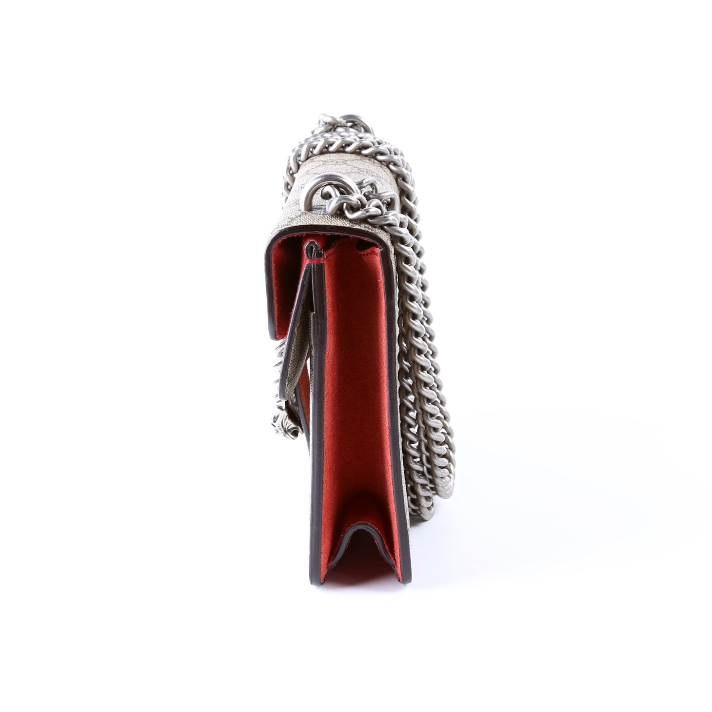 421970 Dionysus GG Shoulder Mini Red