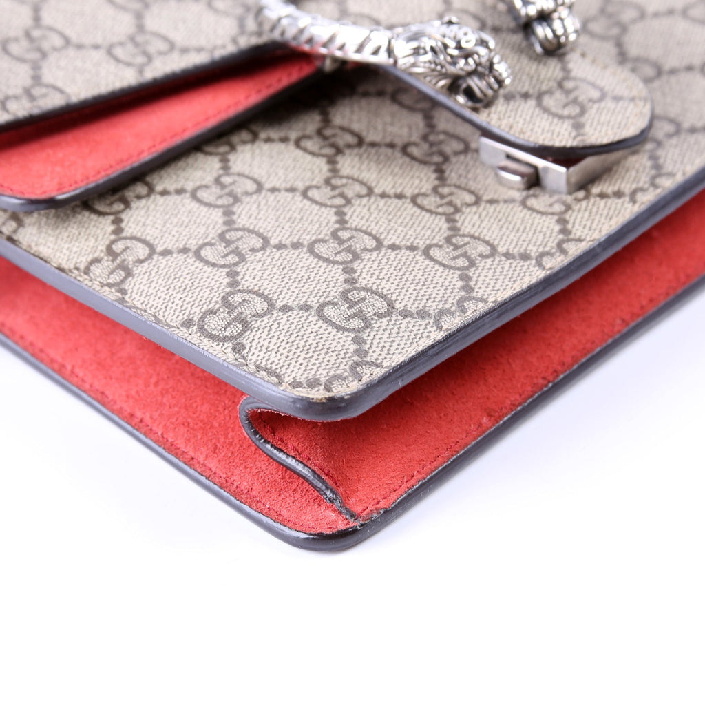 421970 Dionysus GG Shoulder Mini Red