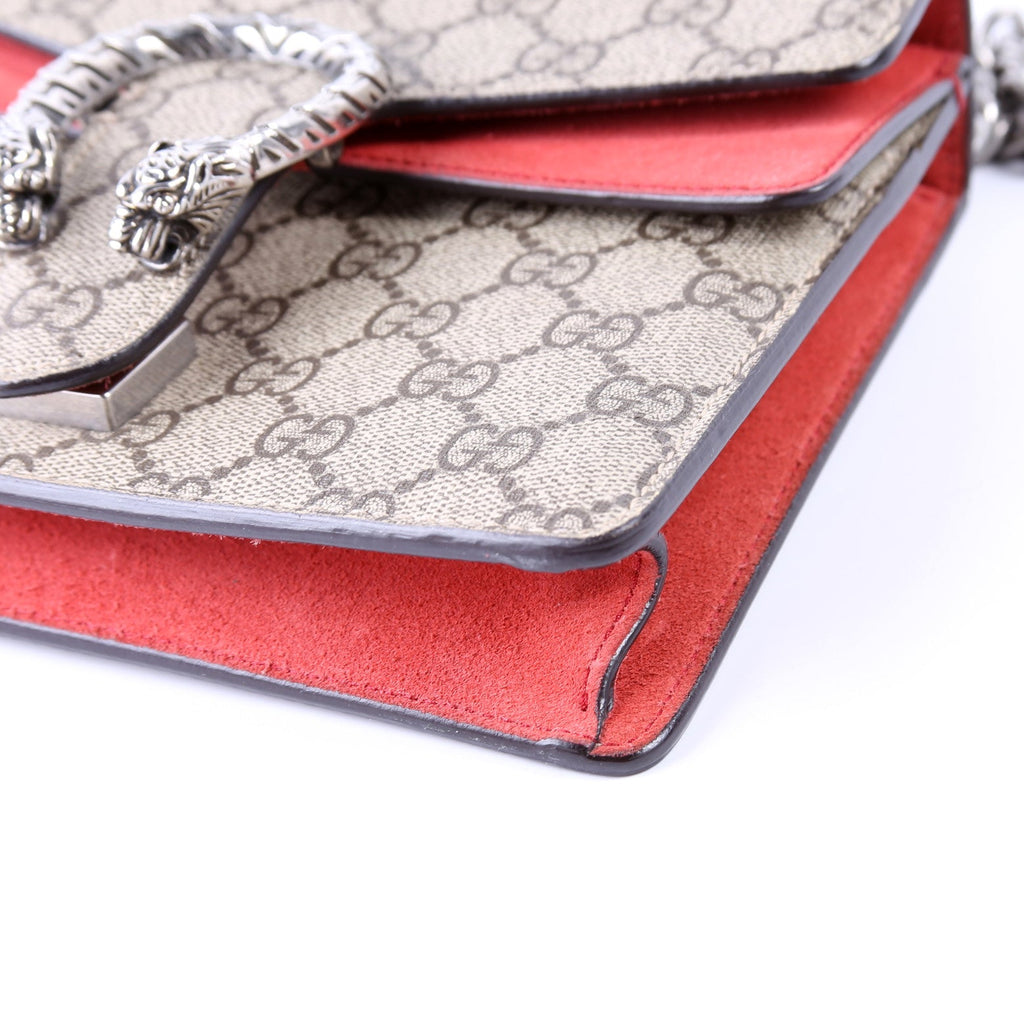 421970 Dionysus GG Shoulder Mini Red