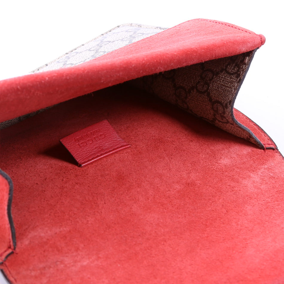 421970 Dionysus GG Shoulder Mini Red