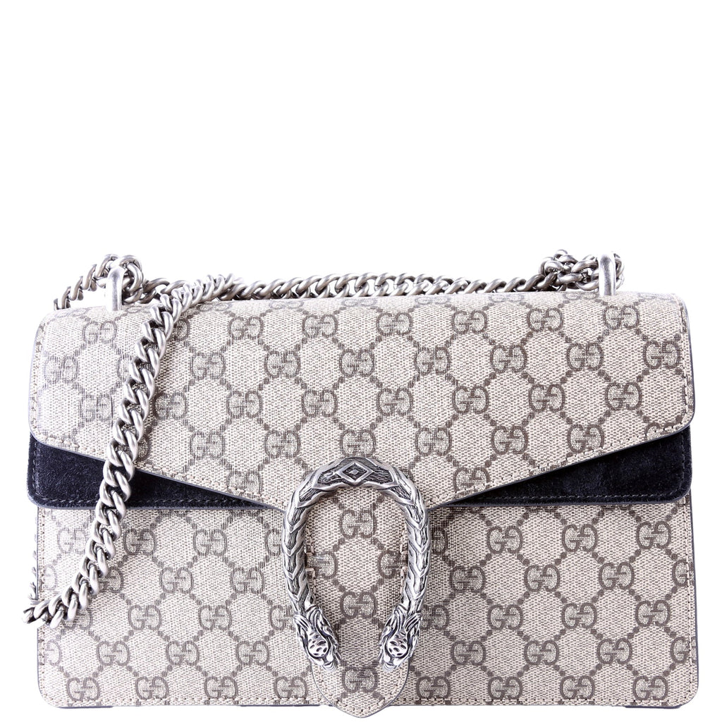 400249 Dionysus GG Shoulder Small Black
