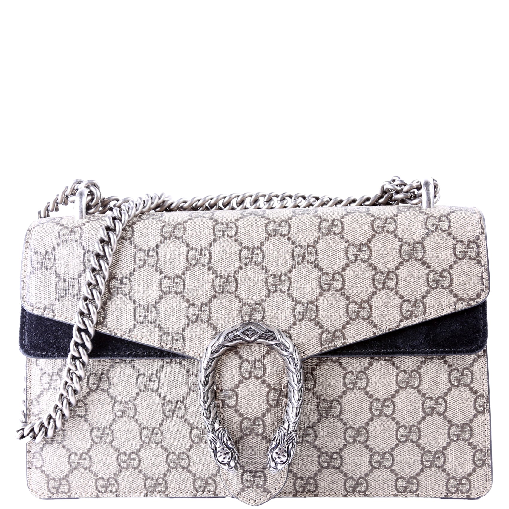 400249 Dionysus GG Shoulder Small Black