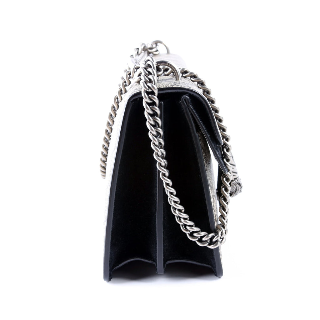 400249 Dionysus GG Shoulder Small Black