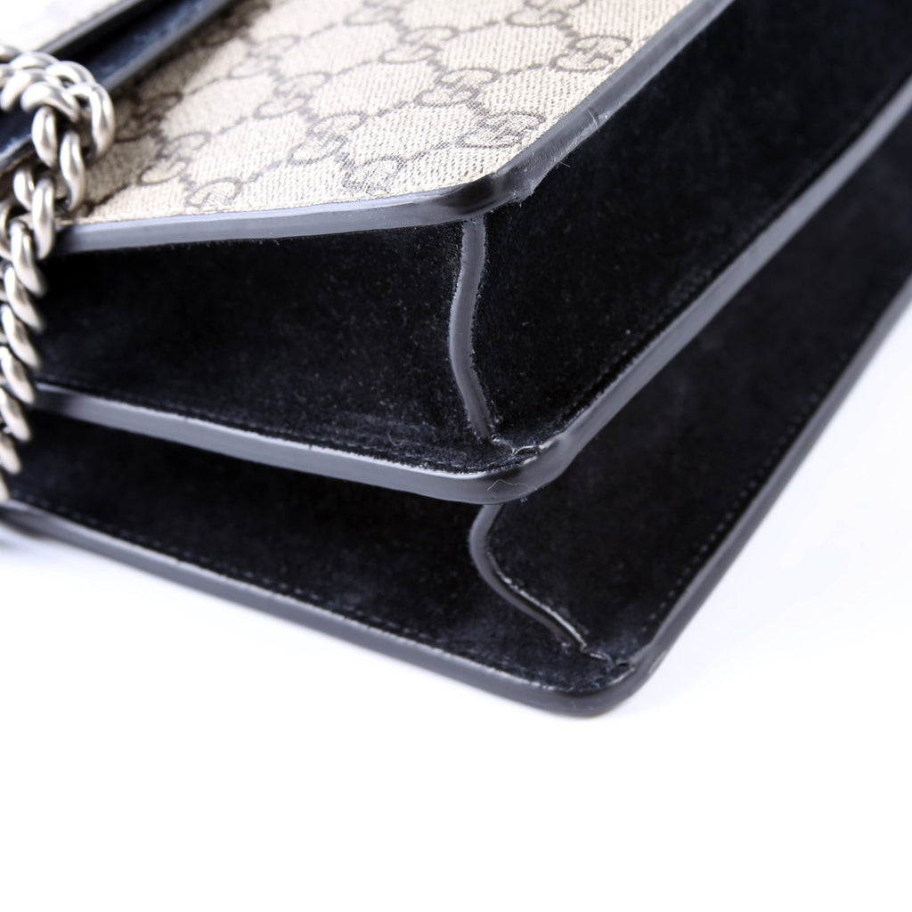 400249 Dionysus GG Shoulder Small Black