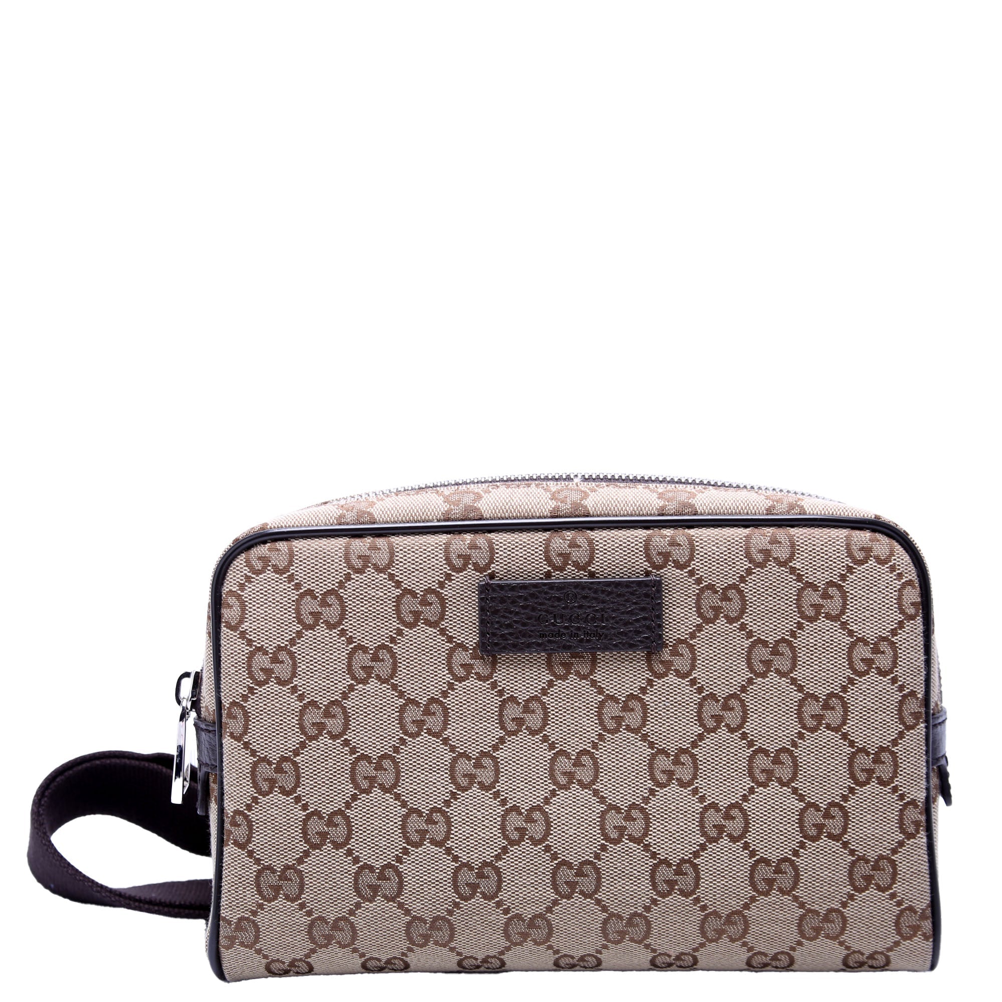 GG Canvas Belt Bag Brown