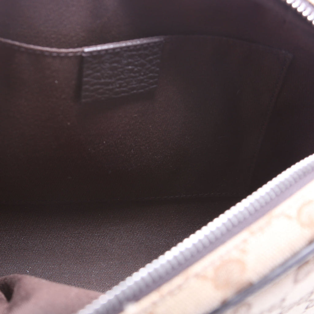 GG Canvas Belt Bag Brown