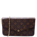 Pochette Felicie Monogram Berry