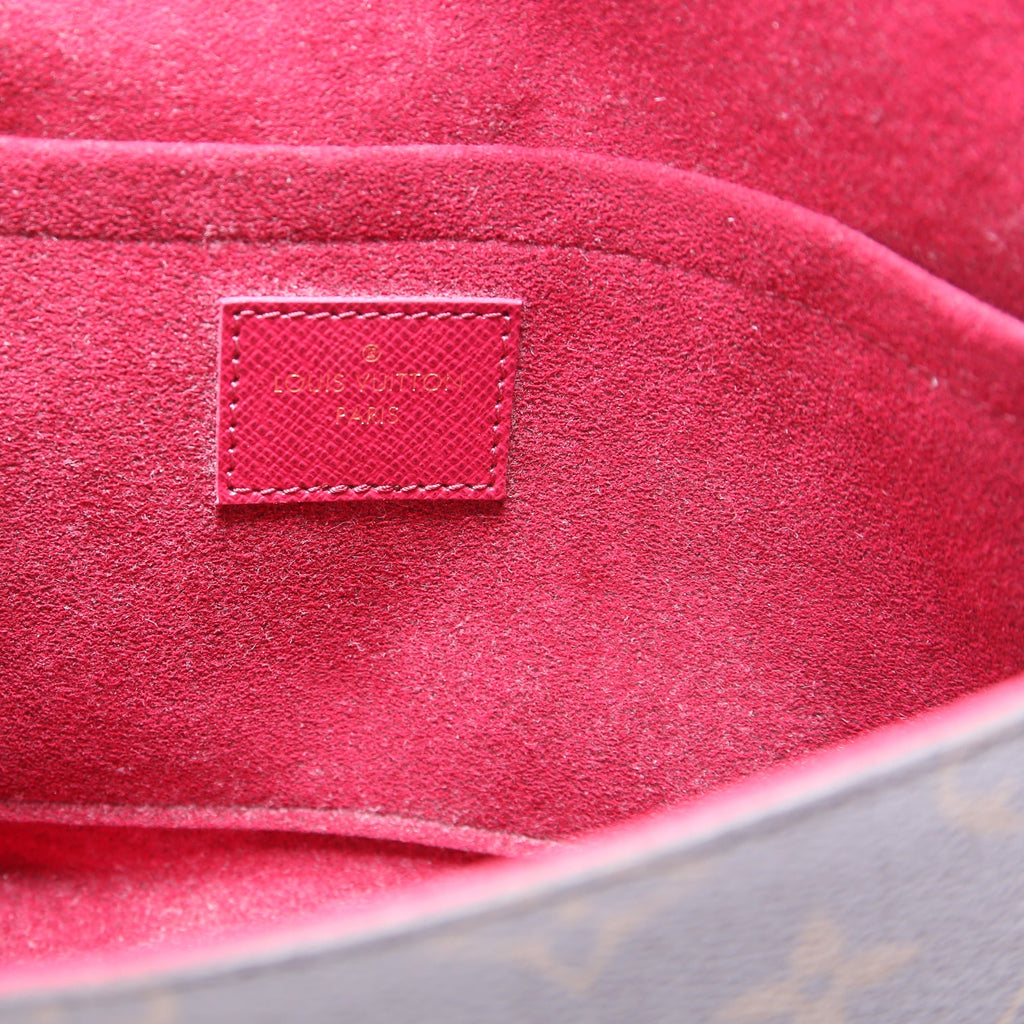 Pochette Felicie Monogram Berry