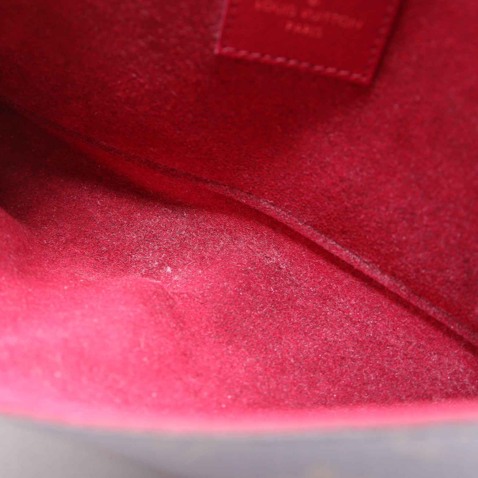 Pochette Felicie Monogram Berry