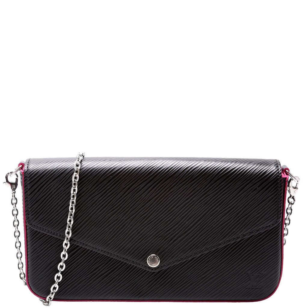 Pochette Felicie Epi Black