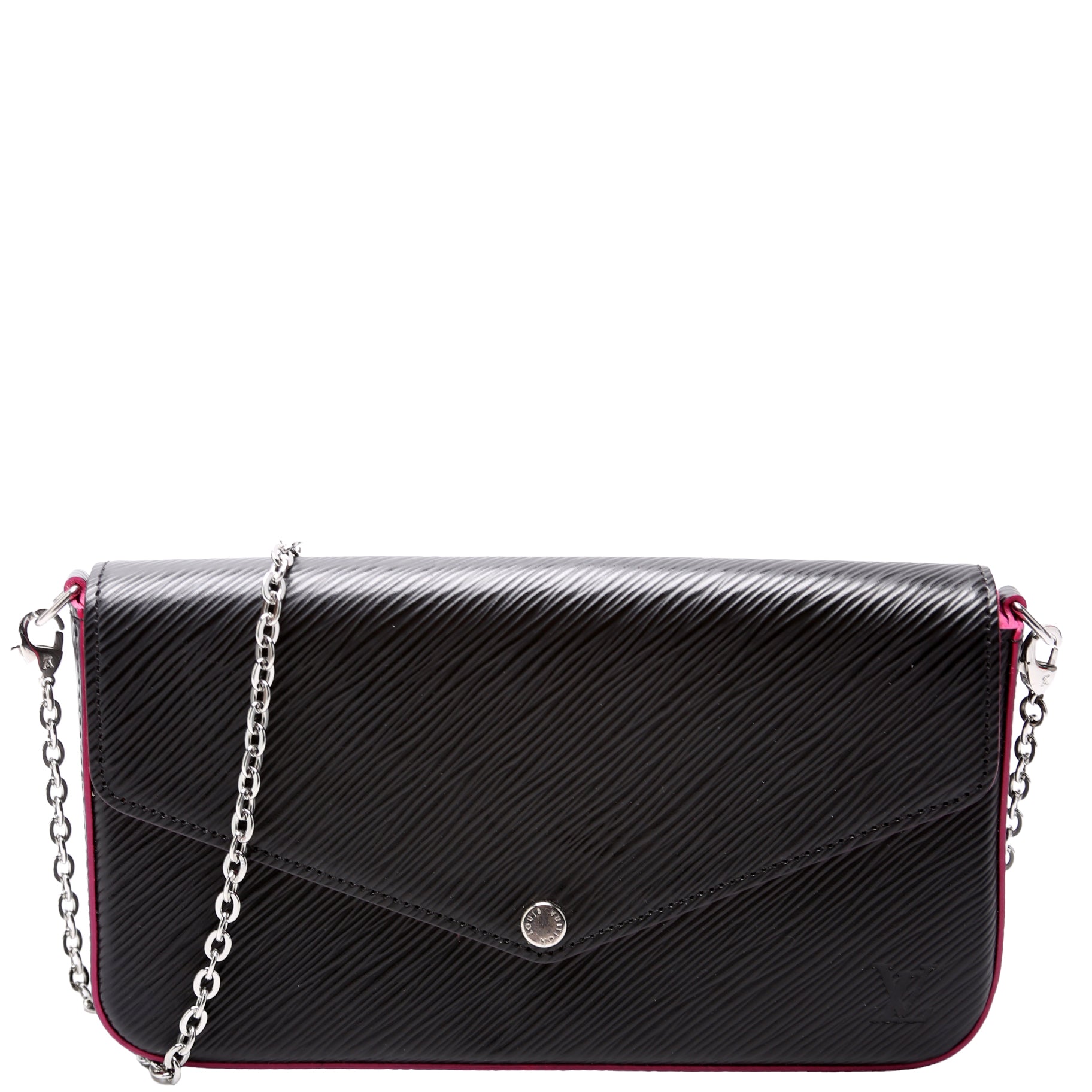 Pochette Felicie Epi Black