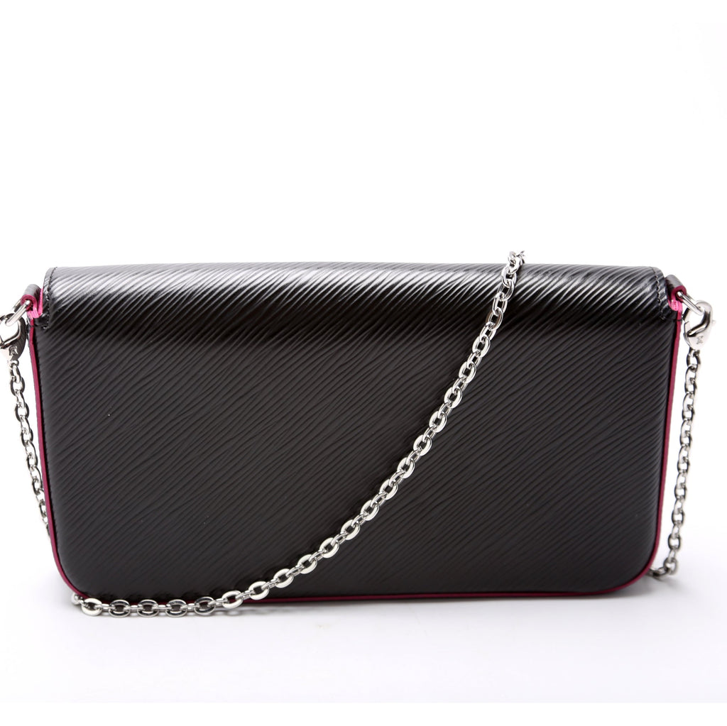 Pochette Felicie Epi Black