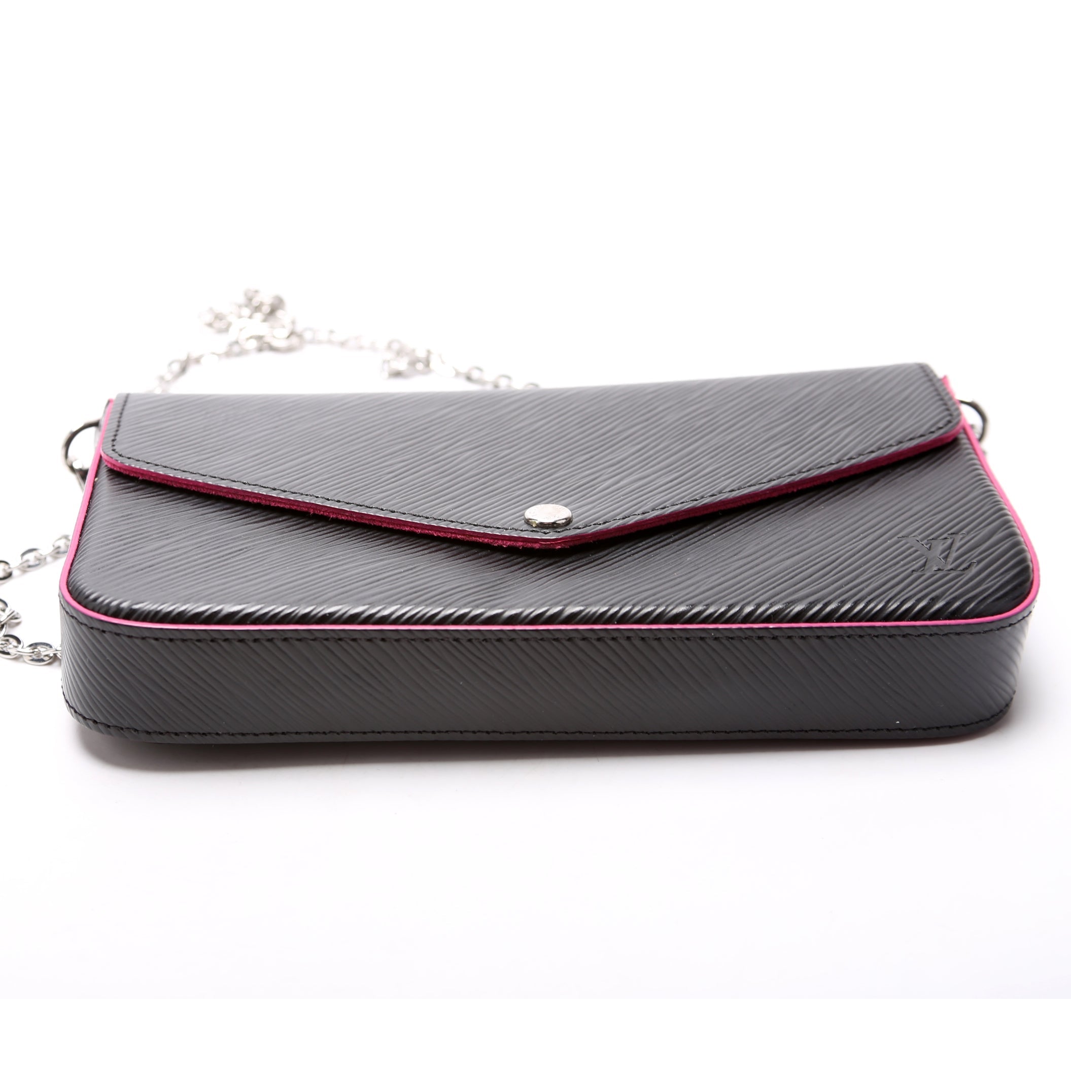 Pochette Felicie Epi Black