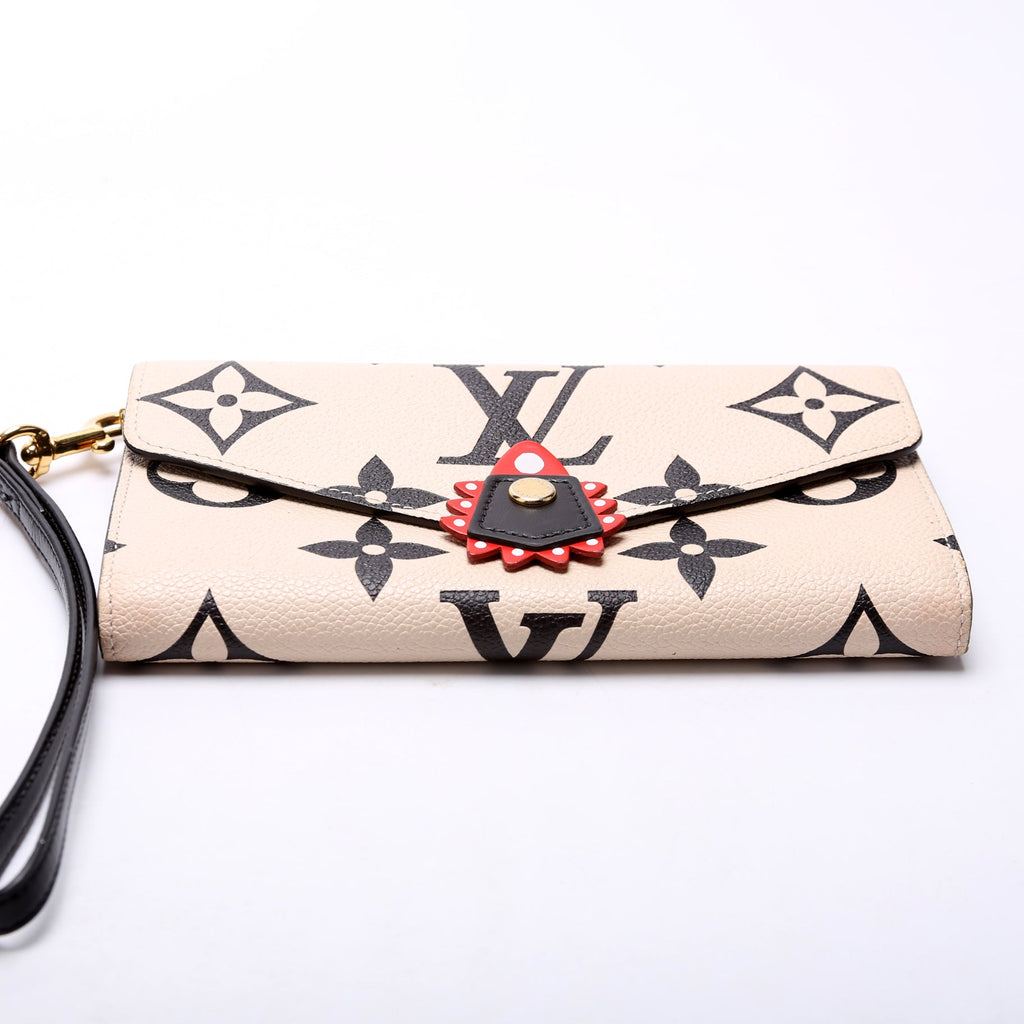 Sarah Wallet Crafty Beige/Black