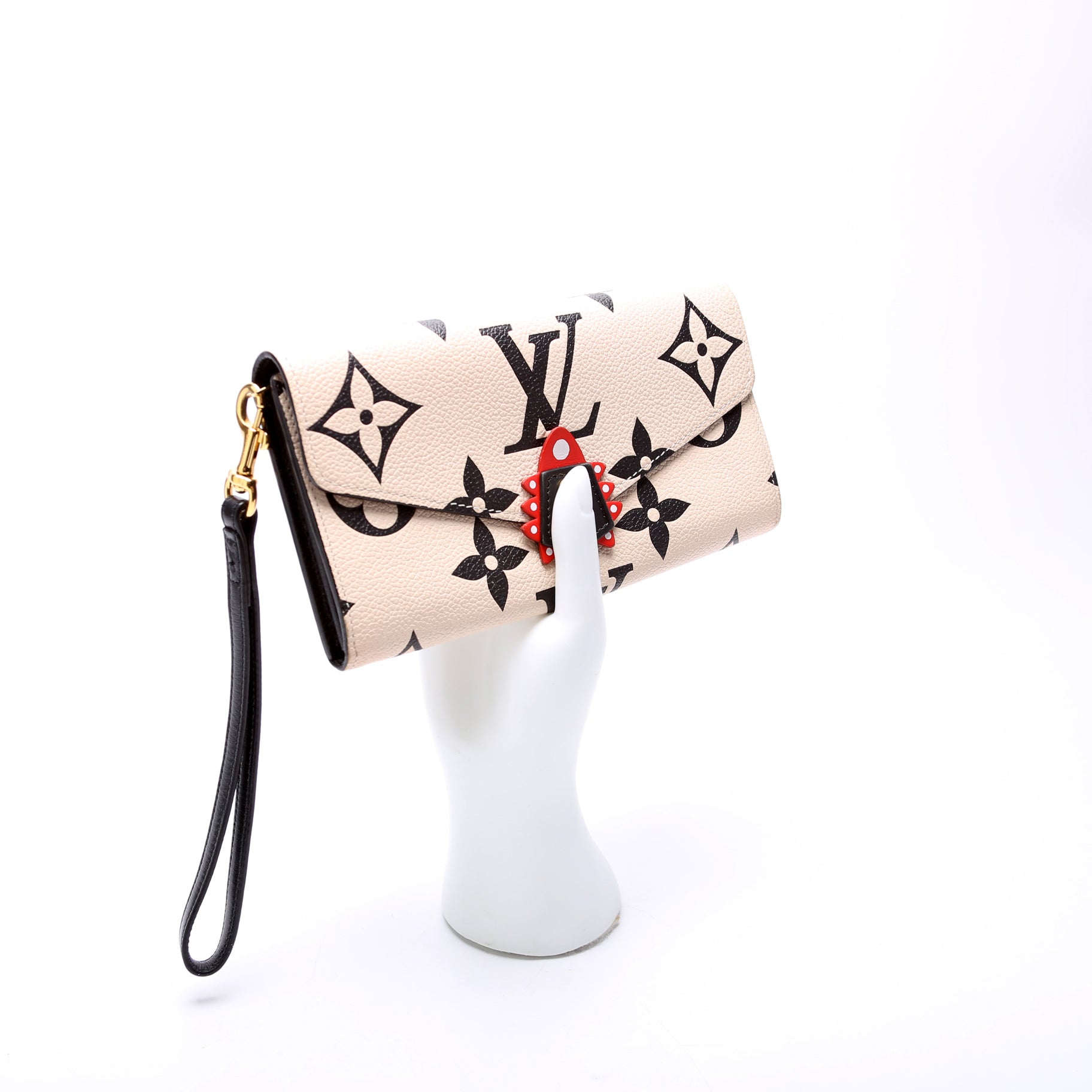 Sarah Wallet Crafty Beige/Black